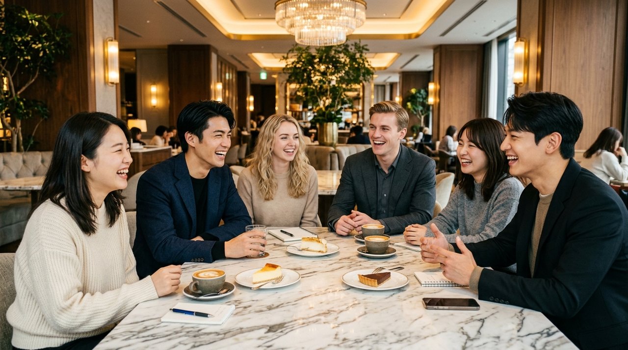 Language Exchange Cafe(日・英・韓)
